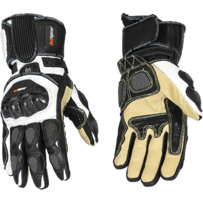 Bullfighter Furious Racing Hanske Hvit 8/s Bullfighter Furious Racing Hanske Hvit 8/s