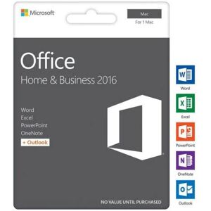 Microsoft Office 2016 Home and Business MAC