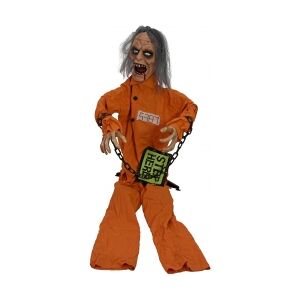 Halloween Dekoration, Animeret Figur Med Lys- og Lydeffekter, Fangen Sirius, 85c Halloween Dekoration, Animeret Figur Med Lys- og Lydeffekter, Fangen Sirius, 85c