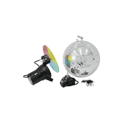 EuroLite Spejlkugle Set 30cm med Pinspot TILBUD NU EuroLite Spejlkugle Set 30cm med Pinspot TILBUD NU