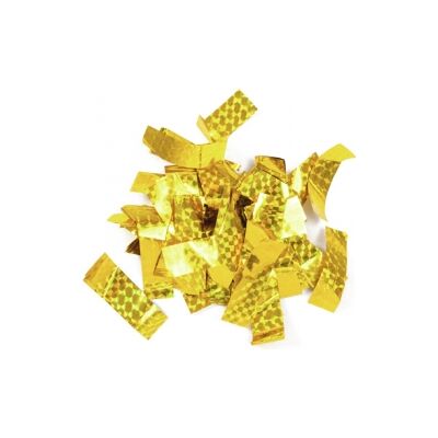 TCM FX Metallic Confetti rectangular 55x18mm, gold, laser effect, 1kg TILBUD NU TCM FX Metallic Confetti rectangular 55x18mm, gold, laser effect, 1kg TILBUD NU