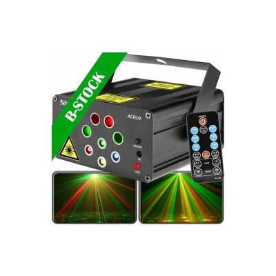 Acrux Quatro R/G Party Laser System with RGBW LEDs "B-STOCK" TILBUD NU Acrux Quatro R/G Party Laser System with RGBW LEDs "B-STOCK" TILBUD NU
