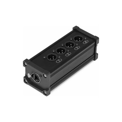 CX185 RJ45 to 4x XLR3M Splitter Box TILBUD NU CX185 RJ45 to 4x XLR3M Splitter Box TILBUD NU