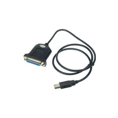 Velleman Printerkabel USB til parallel SUBD25 pol hun, Sort (0, skriverkabel skrivercable Velleman Printerkabel USB til parallel SUBD25 pol hun, Sort (0, skriverkabel skrivercable