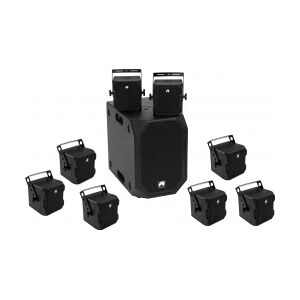 Omnitronic Set BOB-10A bk + 8x BOB-4 bk TILBUD NU Omnitronic Set BOB-10A bk + 8x BOB-4 bk TILBUD NU