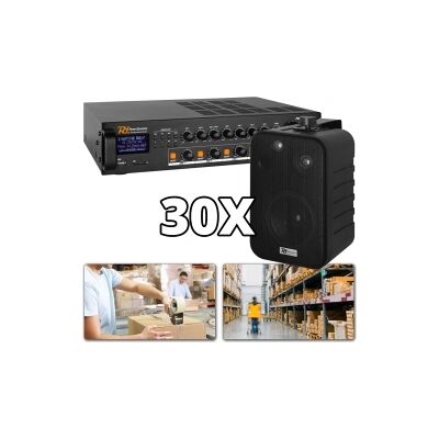Power Dynamics PDV360MP3 - Pakkesæt med 30 BV40V Højttalere TILBUD NU Power Dynamics PDV360MP3 - Pakkesæt med 30 BV40V Højttalere TILBUD NU