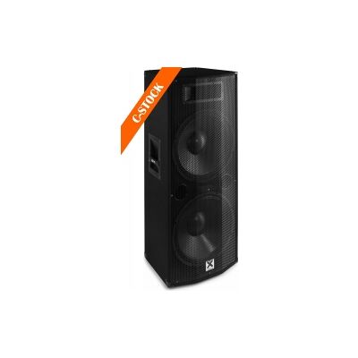 CVB212 PA Speaker Active 2x 12” BT MP3 1200W "C-STOCK" TILBUD NU CVB212 PA Speaker Active 2x 12” BT MP3 1200W "C-STOCK" TILBUD NU