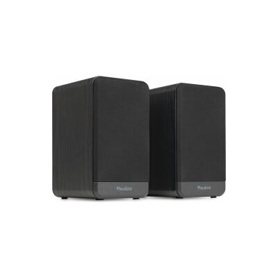 BS10 Active Bookshelf Speaker Set 80W BT Black TILBUD NU BS10 Active Bookshelf Speaker Set 80W BT Black TILBUD NU