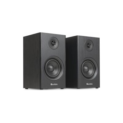 BS15 Active Bookshelf Speaker Set 60W BT Black TILBUD NU BS15 Active Bookshelf Speaker Set 60W BT Black TILBUD NU