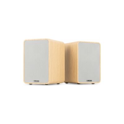 KS10 Active Bookshelf Speaker Set 120W BT Light Wood TILBUD NU KS10 Active Bookshelf Speaker Set 120W BT Light Wood TILBUD NU