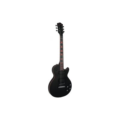 Dimavery LP-800 Electric Guitar, satin black TILBUD NU sateng svart gitar Dimavery LP-800 Electric Guitar, satin black TILBUD NU sateng svart gitar