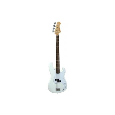 Packard Bell Dimavery PB-320 Electric Bass, white TILBUD NU hvit Packard Bell Dimavery PB-320 Electric Bass, white TILBUD NU hvit