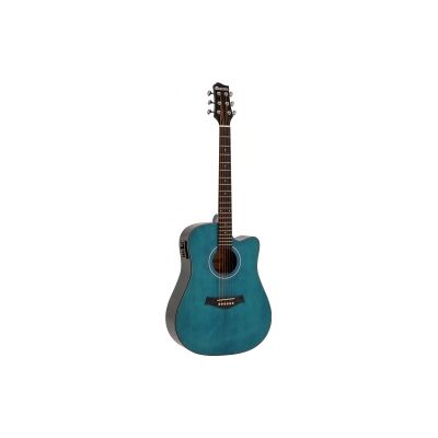 Dimavery STW-90 Western Guitar, crystal blue TILBUD NU Dimavery STW-90 Western Guitar, crystal blue TILBUD NU