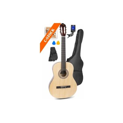 SoloArt Classic Guitar Pack Natural "C-STOCK" TILBUD NU SoloArt Classic Guitar Pack Natural "C-STOCK" TILBUD NU