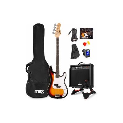 GigKit Bassgitar Pakke Sunburst TILBUD NU GigKit Bassgitar Pakke Sunburst TILBUD NU