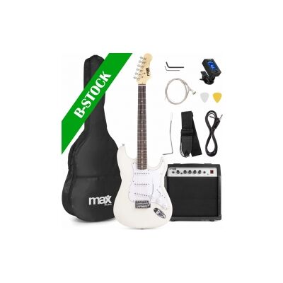GigKit Electric Guitar Pack White "B-STOCK" TILBUD NU GigKit Electric Guitar Pack White "B-STOCK" TILBUD NU