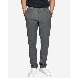 Woodbird Steffen Twill Pant Recycled - Light Grey