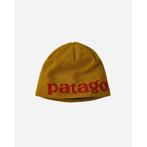 Patagonia Beanie Hat - Logo Belwe/Cosmic Gold