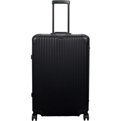 Borg Living Aluminiumskoffert - Svart - LARGE - Luksuriøs reisekoffert med TSA-lås Borg Living Aluminiumskoffert - Svart - LARGE - Luksuriøs reisekoffert med TSA-lås