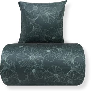 By Night Grønn Blomsterryggesett By Night Grønn Blomsterryggesett