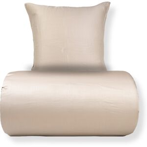Nature By Borg Bambus Sengetøy - 140x200 cm - Beige - Mykt satintøy Nature By Borg Bambus Sengetøy - 140x200 cm - Beige - Mykt satintøy