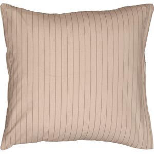 Nordstrand Home Putetrekk 60x63 cm - 100% bomull - Sandfarget med brune striper Nordstrand Home Putetrekk 60x63 cm - 100% bomull - Sandfarget med brune striper