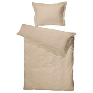 Turiform Sengetøy - 100x140 - Beige sengetøy - sengesett i 100% egyptisk bomullsateng -