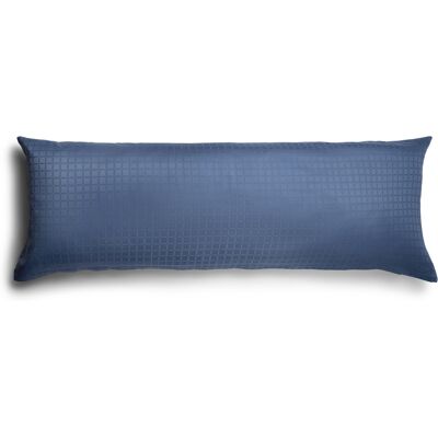 Putetrekk av Bomullssateng - Blå - Elegant Kvadrat Mønster - Putetype Putetrekk av Bomullssateng - Blå - Elegant Kvadrat Mønster - Putetype