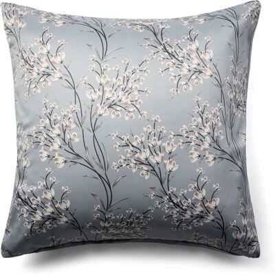 In Style Putetrekk 60x63 cm - Satin - Lyseblå vendbart blomsterdesign In Style Putetrekk 60x63 cm - Satin - Lyseblå vendbart blomsterdesign