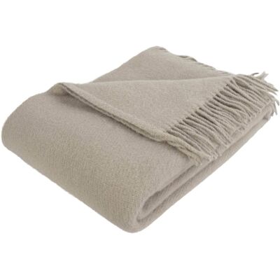 Arctic Ullpledd 130x200 cm - 100% ren ny ull - Solid Sand Arctic Ullpledd 130x200 cm - 100% ren ny ull - Solid Sand