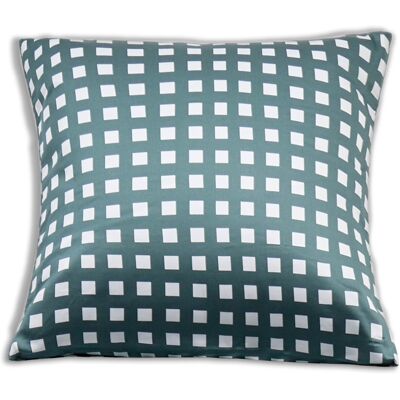 Nature By Borg Bambus putetrekk 60x63 cm - 100% bambus - Grønn rutet Nature By Borg Bambus putetrekk 60x63 cm - 100% bambus - Grønn rutet