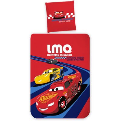 Barnasengen Licens Cars - Lynet McQueen - Vendesign - 100% Bomull Barnasengen Licens Cars - Lynet McQueen - Vendesign - 100% Bomull