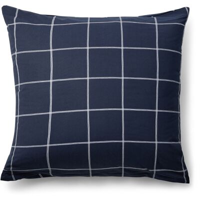 Nordstrand Home Putetrekk 60x63 cm - 100% bomull - Mørkeblå med hvite ruter Nordstrand Home Putetrekk 60x63 cm - 100% bomull - Mørkeblå med hvite ruter