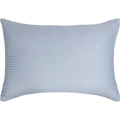 Borg Living bomullssateng putetrekk - Lys blå - Jacquard vevd - 70x100 cm Borg Living bomullssateng putetrekk - Lys blå - Jacquard vevd - 70x100 cm