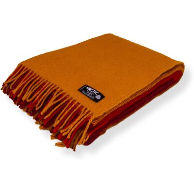 Arctic Ullpledd 130x200 cm - 100% ren ny ull - Check rød Arctic Ullpledd 130x200 cm - 100% ren ny ull - Check rød