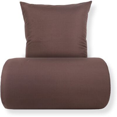In Style Dobbelt sengetøy 200x220 cm - Microfiber - Ensfarget brun In Style Dobbelt sengetøy 200x220 cm - Microfiber - Ensfarget brun