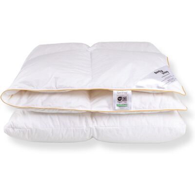 Borg Living Helårsdyne - 100% moskusdundyne - 200x200 cm - dyne med moskusdun Borg Living Helårsdyne - 100% moskusdundyne - 200x200 cm - dyne med moskusdun