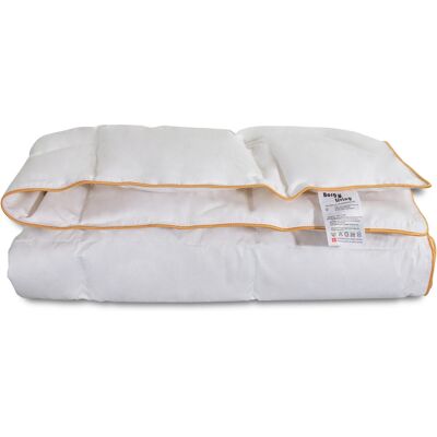 Borg Living Junior sommerdyne - Lett og sval dyne - 100 % moskusdun - 100x140 cm - Borg Living Junior sommerdyne - Lett og sval dyne - 100 % moskusdun - 100x140 cm -