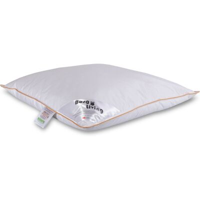 Borg Living Lav gåseduns hodepute - Hodepute med gåsedun - 60x63 cm - 3-kammer pute - Borg Living Lav gåseduns hodepute - Hodepute med gåsedun - 60x63 cm - 3-kammer pute -