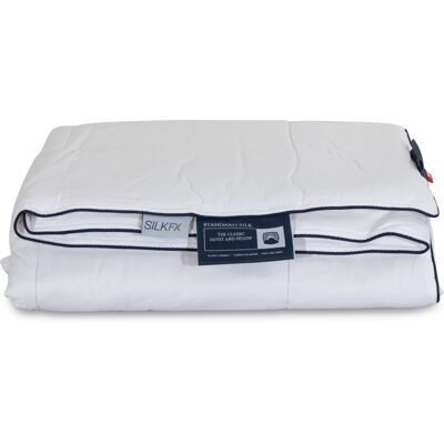 Silkedyne helårsdyne - 100% morbærsilke - 140x200 cm - Nordic Comfort silke dyne Silkedyne helårsdyne - 100% morbærsilke - 140x200 cm - Nordic Comfort silke dyne