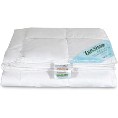 Zen Sleep Sommerdyne 150x210 cm med moskusdun - dyne - Lett og sval sommerdyne Zen Sleep Sommerdyne 150x210 cm med moskusdun - dyne - Lett og sval sommerdyne