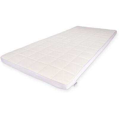Overmadrass av lateks - 80x200 cm - 5 cm høy - Lateks og naturlateks - Zen sleep overmadrass for enkeltseng Overmadrass av lateks - 80x200 cm - 5 cm høy - Lateks og naturlateks - Zen sleep overmadrass for enkeltseng
