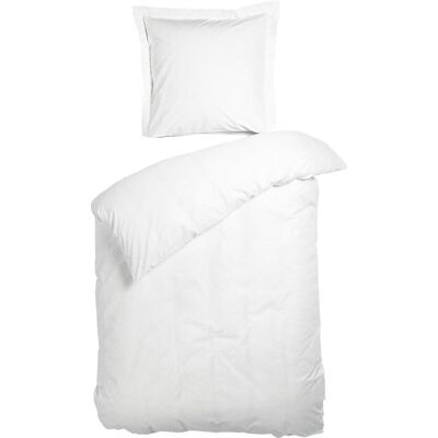 Night & Day Junior sengetøy 100x140 cm - 100% bomull - Hvitt jacquardvevet mønster Night & Day Junior sengetøy 100x140 cm - 100% bomull - Hvitt jacquardvevet mønster