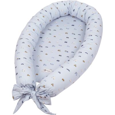 Green Cotton Baby Nest - Breezy 75x40 - Økologisk Bomull Green Cotton Baby Nest - Breezy 75x40 - Økologisk Bomull