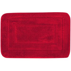 Borg Living Badematte - 60x40 cm - Rød - Myk badematte med sklisikker bunn Borg Living Badematte - 60x40 cm - Rød - Myk badematte med sklisikker bunn