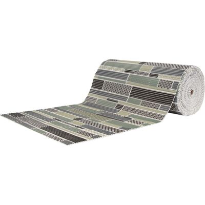 Borg Living Sklisikker badematte - Etter mål - Mønstertrykk - 65 cm bred - Multifunksjonsmatte for våtrom Borg Living Sklisikker badematte - Etter mål - Mønstertrykk - 65 cm bred - Multifunksjonsmatte for våtrom