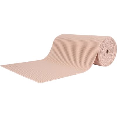 Borg Living Sklisikker badematte - Metervare - Ensfarget - Nude - 65 cm bred - Multifunksjonsmatte for våtrom Borg Living Sklisikker badematte - Metervare - Ensfarget - Nude - 65 cm bred - Multifunksjonsmatte for våtrom
