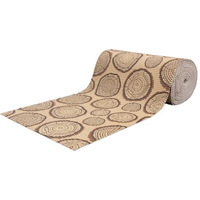 Borg Living Sklisikker badematte - På metermål - Sirkler - 65 cm bred - Multifunksjonsmatte for våtrom Borg Living Sklisikker badematte - På metermål - Sirkler - 65 cm bred - Multifunksjonsmatte for våtrom