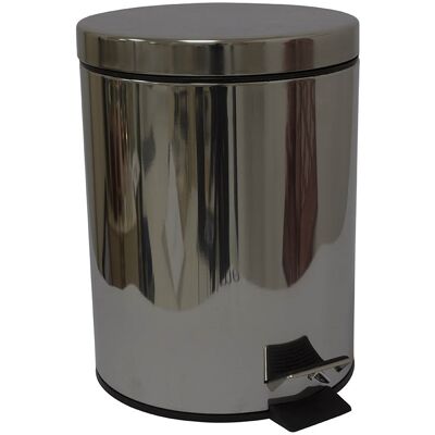 Turiform Toalettspann 5 liter - Blank stål - Søppelbøtte til badet - Urban Bad Turiform Toalettspann 5 liter - Blank stål - Søppelbøtte til badet - Urban Bad