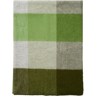Klippan Ullpledd - 130x180 cm - 100% lammeull - Block Green Klippan Ullpledd - 130x180 cm - 100% lammeull - Block Green